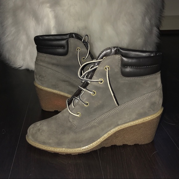 timberland women's amston wedge booties